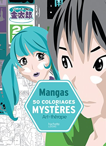 Mangas : 50 coloriages mystères