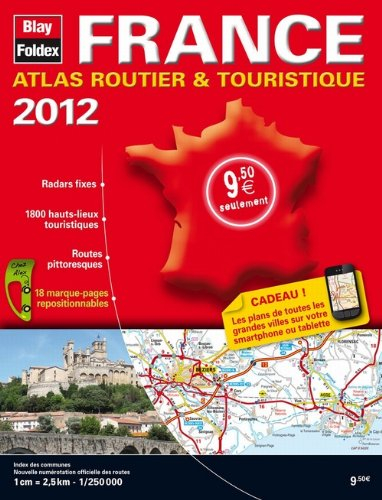 France, atlas routier & touristique : 2012