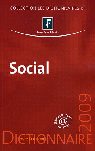 Social : dictionnaire 2009
