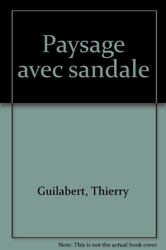 Paysage avec sandale