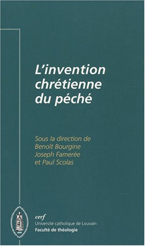 L'invention chrétienne du péché