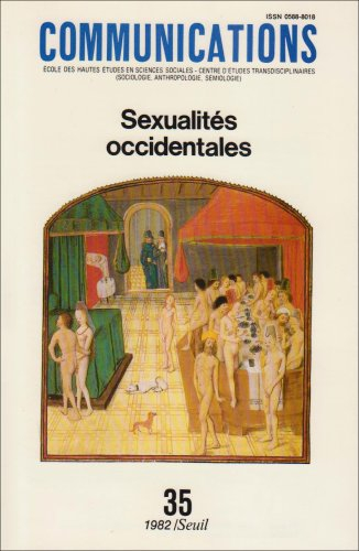 Communications, n° 35. Sexualités occidentales, contribution à l'histoire et à la sociologie de la s