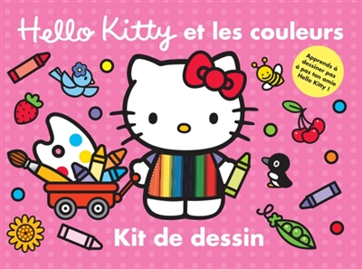 Hello Kitty et les couleurs : kit de dessin