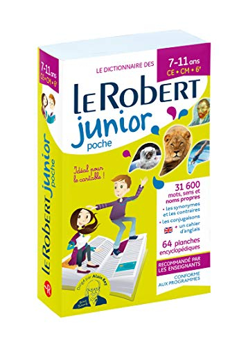 Le Robert junior poche : le dictionnaire des 7-11 ans, CE-CM-6e