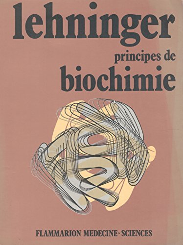 principes de biochimie