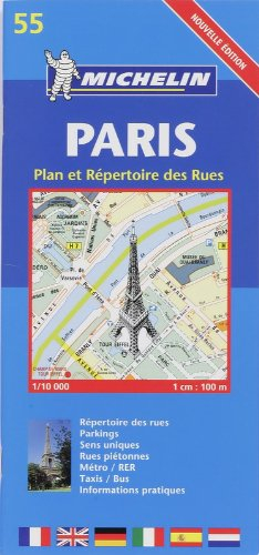 Plan de ville : Paris plus pratique, numéro 55