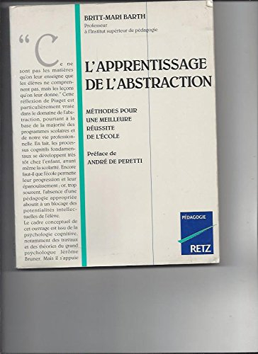 L'apprentissage de l'abstraction : méthodes pour une meilleure réussite de l'école