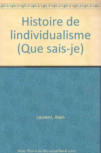 Histoire de l'individualisme