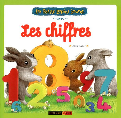 Les petits lapins jouent avec les chiffres