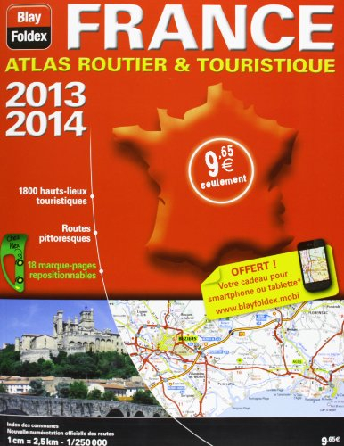 France, atlas routier & touristique : 2013-2014