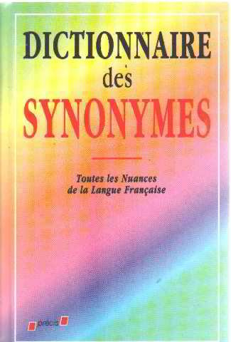 dictionnaire des synonymes