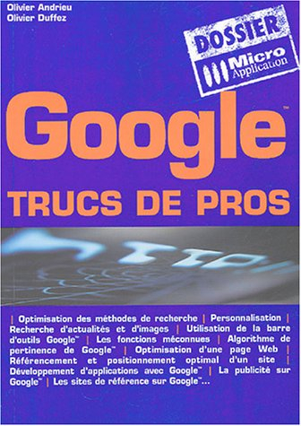 Google : trucs de pros