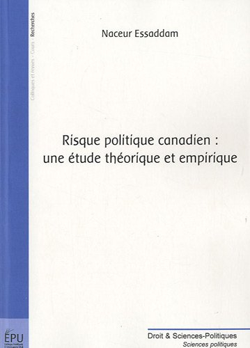 Risque politique canadien : une étude théorique et empirique