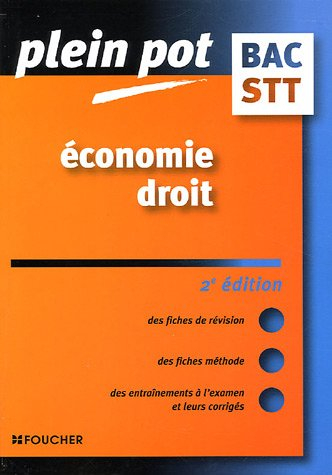 Economie, droit, bac STT