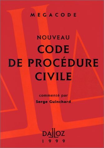 mégacode de procédure civile, édition 1999