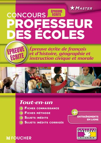 Concours professeur des écoles : l'épreuve écrite de français et d'histoire, géographie et instructi