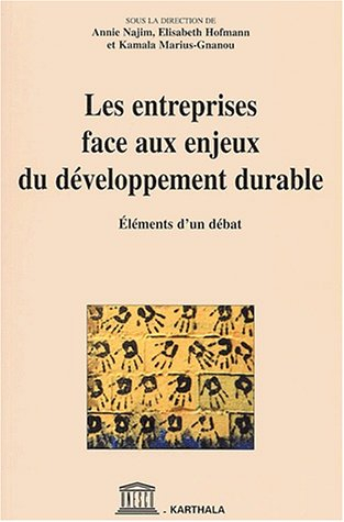 Les entreprises face aux enjeux du développement durable : éléments d'un débat