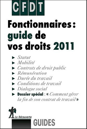 Fonctionnaires : guide de vos droits 2011