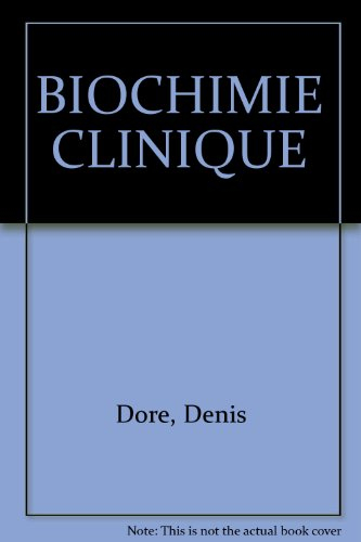 Biochimie clinique