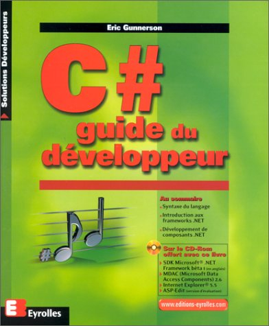 C# : guide du développeur