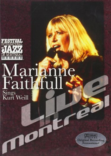 marianne faithfull-live in montreal -dvd-