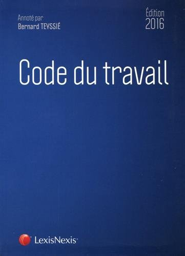 Code du travail 2016