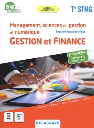 Management, sciences de gestion et numérique terminale STMG : gestion et finance, enseignement spéci