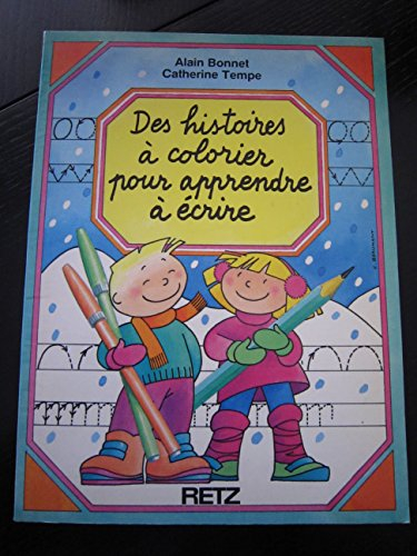 Des Histoires à colorier pour apprendre à écrire