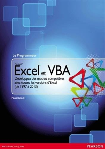 Excel 2013 et VBA : développez des macros compatibles avec toutes les versions d'Excel (de 1997 à 20