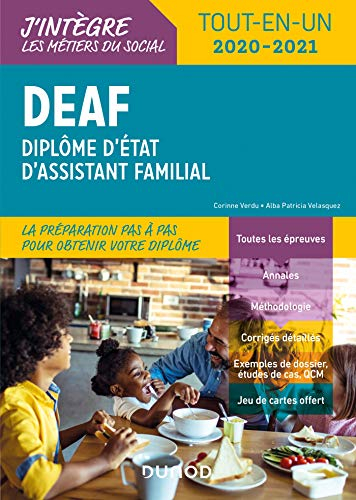 DEAF, diplôme d'Etat d'assistant familial : tout-en-un 2020-2021
