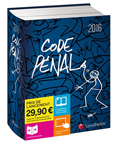 Code pénal 2016 : jaquette Elyx