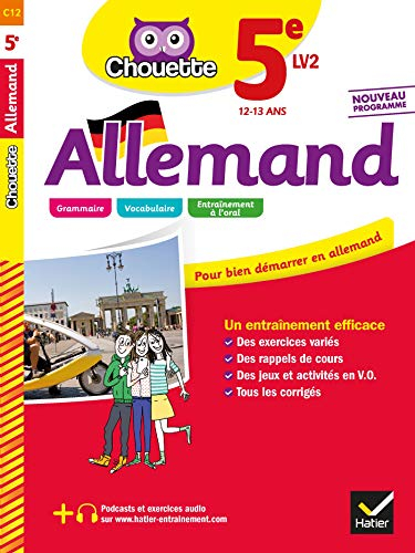 Allemand 5e LV2, 12-13 ans : nouveau programme