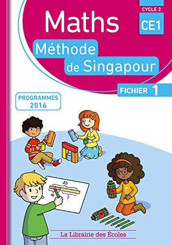 Maths, méthode de Singapour, CE1, cycle 2 : fichier 1 : programmes 2016