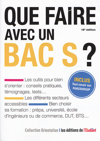 Que faire avec un bac S ?