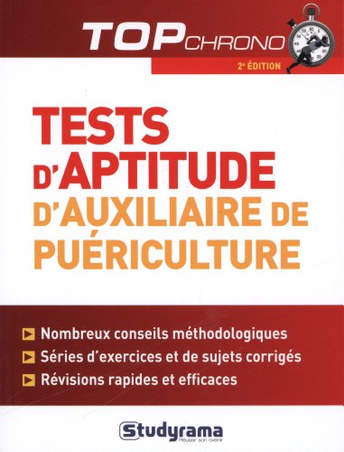 Tests d'aptitude, d'auxiliaire de puériculture