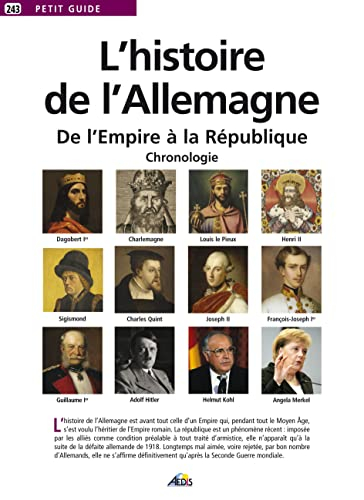 L'histoire de l'Allemagne : de l'Empire à la République : chronologie