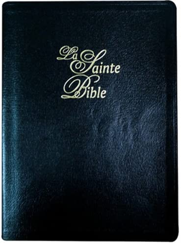 LA SAINTE BIBLE (TRANCHES OR, COUVERTURE CUIR BRUN)