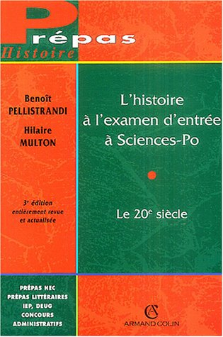 L'histoire à l'examen d'entrée à Sciences-Po : le 20e siècle