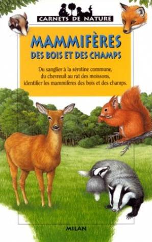 mammifères des bois et des champs