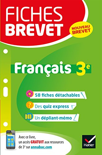 Français 3e : nouveau brevet