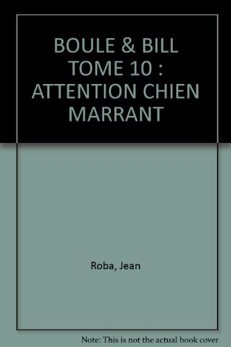 boule et bill, tome 10 : attention chien marrant