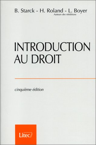 Introduction au droit