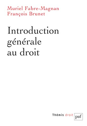 Introduction générale au droit