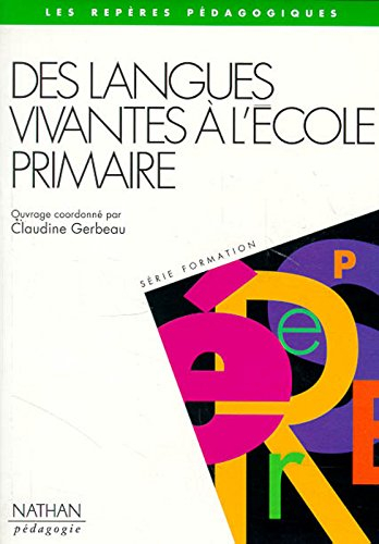 Des langues vivantes à l'école primaire