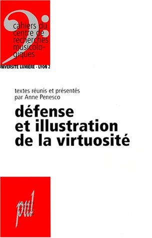 Défense et illustration de la virtuosité