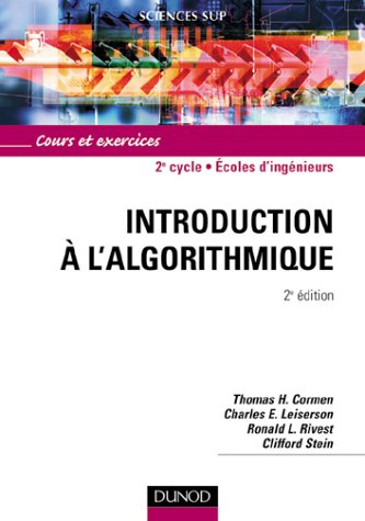 Introduction à l'algorithmique : cours et exercices