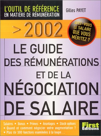 guide 2002 des rémunérations et de la négociation de salaire