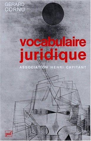 vocabulaire juridique