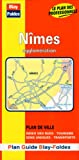 Plan de ville : Nîmes (avec un index)