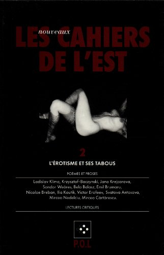 Nouveaux Cahiers de l'Est (Les), n° 2. L'Erotisme et ses tabous